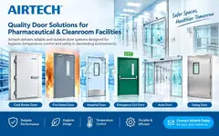Cold Room Door for Pharmaceutical and Cleanroom Facilities