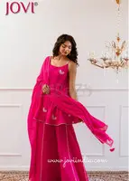 Top wedding guest outfit women Indian styles by JOVI Fashion India