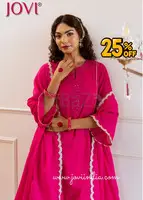 Top wedding guest outfit women Indian styles by JOVI Fashion India