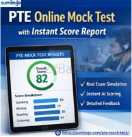 PTE Online Mock Test with Instant Score Report