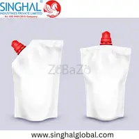 Convenient Daily Liquid Storage With Spout Pouch