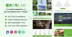 GoSolar - Eco Environmental & Nature WordPress Theme