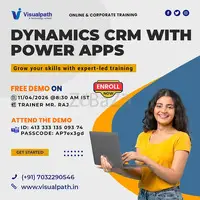 Dynamics CRM Live Free Demo by Visualpath | 11th April 2026