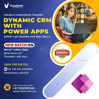 Dynamics CRM New Batch Training Apr 22 | Visualpath