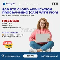 SAP BTP CAP Fiori Apps Free Demo by Experts