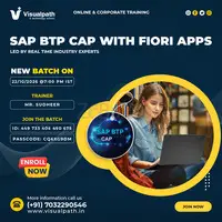 SAP BTP CAP Fiori Training – New Batch Starts Soon