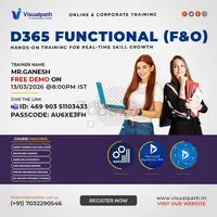 D365 Finance and Operations Functional Course – Online Free Demo