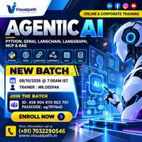 AGENTIC AI ONLINE TRAINING – NEW BATCH
