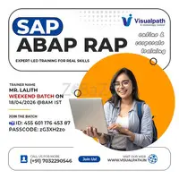 SAP ABAP RAP  Weekend BATCH Join Online on April 20th!