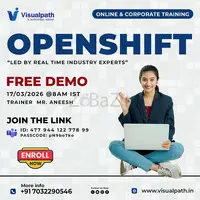 OpenShift Online Training Free Live Demo | Visualpath