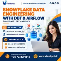 Snowflake Data Engineering with DBT and Airflow Training | New Batch