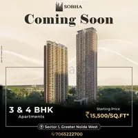 Sobha Premium 2, 3 & 4 BHK Homes Sector 1 Greater Noida West