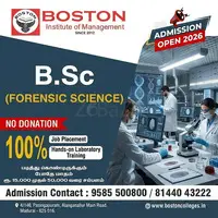 Boston College Madurai – Top-Ranked B.Sc Forensic Science Program in Tamil Nadu