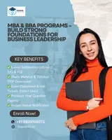 MBA & BBA Programs – Build Strong Foundations for Business Leadership