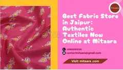 Best Fabric Store in Jaipur: Authentic Textiles Now Online at Mitaara