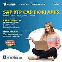 SAP BTP CAP Fiori Free Demo April 25 – Enroll Now