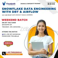 Snowflake Data Engineering with DBT & Airflow – Weekend Batch