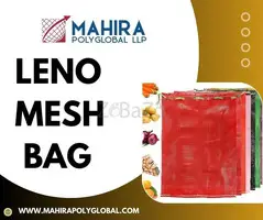 Ventilated Leno Mesh Bag Ideal for Fresh Produce Storage