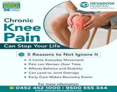 Advanced Knee Pain Treatment in Madurai | Devadoss Hospital