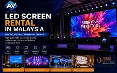 Premium LED Screen Rental in Malaysia for Events & Concerts