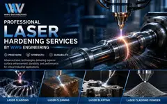 Professional Laser Hardening Services by WWG Engineering