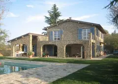 Stone Houses In Piemonte
