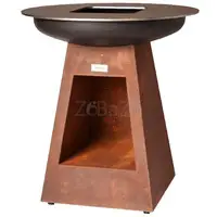 Base robusta in legno per barbecue da esterno – Eleganza e funzionalità