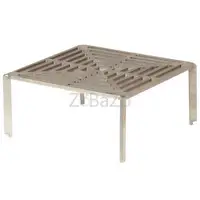 Base robusta in legno per barbecue da esterno – Eleganza e funzionalità