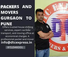 Book Packers and Movers in Gurgaon to Pune, Book Now Today - 1