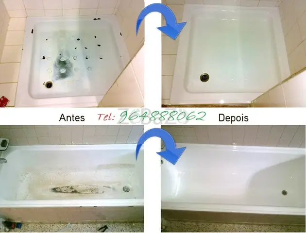 Recuperação esmalte de banheiras | Renovação - Restauro de banheiras - 3/5