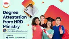 Degree Attestation from the HRD Ministry - 1