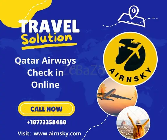 How to check in online Qatar Airways? - +18773358488 - 1/1