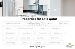 Properties for Sale Qatar - L SHAPED BALCONY 1 BHK For Sale