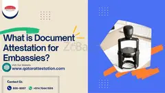 What is document attestation for embassies?