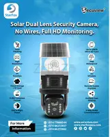 Next-Gen Double Lens Wireless Solar Camera, Secure Smarter.