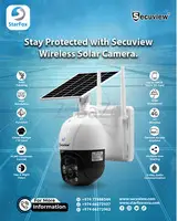 Stay Protected with Secuview Wireless Solar Camera.