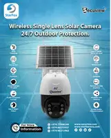 Wireless Single Lens Solar Camera – 24/7 Outdoor Protection.