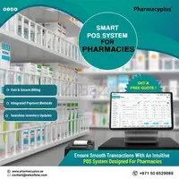 PharmacyPlus: #1 Pharmacy Billing Software in UAE, Saudi Arabia & Qatar