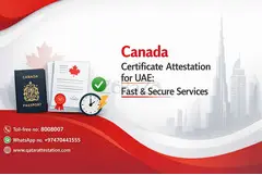 Canada Certificate Attestation for UAE: Fast & Secure Services