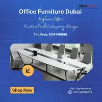 Office Furniture Dubai: Highmoon Offers Functional and Contemporary Designs
