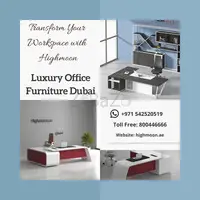 Luxury Office Furniture in Dubai - Highmoon's Showcase