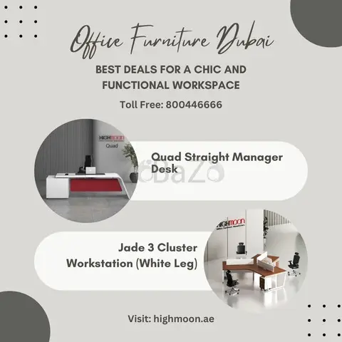 Find the Perfect Office Furniture Dubai at Highmoon - 1