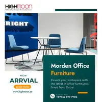 Office Furniture Dubai: Find Your Perfect Workspace Solution at Highmoon - 1