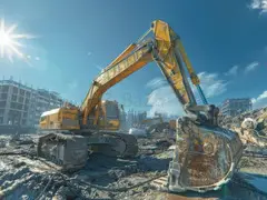 تنفيذ احترافي لأعمال الهدم الصعبة في المواقع السعودية