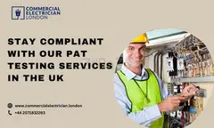 Stay Compliant with Our PAT Testing Services in the UK