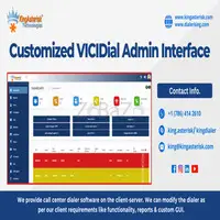 Customized VICIDIAL Admin Interface - 1