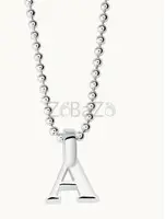 Initial pendant necklaces