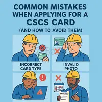 10 Common Mistakes People Make While Applying for CSCS Cards & How to Avoid Them