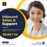 Inbound Sales and Support Projects available on Zoyeeoutsource - 1