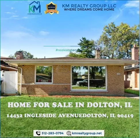 Home For Sale 14432 INGLESIDE AVENUE, DOLTON, IL - 1